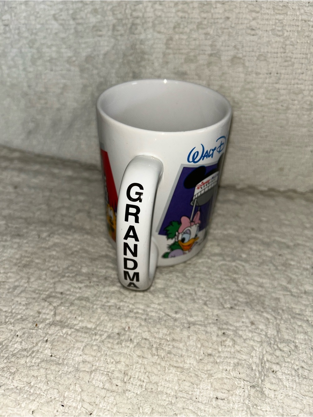 Walt Disney World ceramic Coffee tea Mug Grandma on handle-Disney/MGM Studios